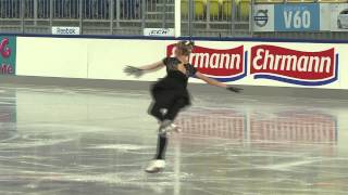 13 Lutricia BOCK GER  ISU JGP Pokal d Blauen Schwerter 2012 Junior Ladies Short Program [upl. by Sredna]