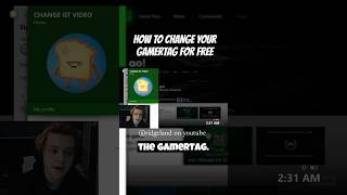 How To Change Your Gamertag For Free [upl. by Felic]