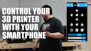 How to add a smartphonecontrolled brain to your 3D printer for about fifty bucks [upl. by Jakie]