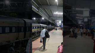 Train announcement at Renigunta Near Tirupati railway station [upl. by Ayekehs]