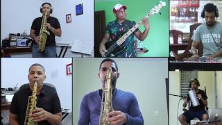 Los Saxofones  Tavito Vasquez Cover sax [upl. by Ahsuatal714]