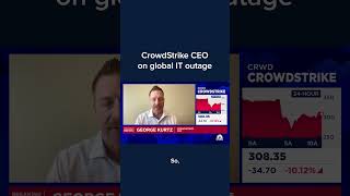 CrowdStrike CEO on global IT outage [upl. by Strohbehn]