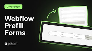 Webflow Prefill Forms Transfer Data Across Pages  StepbyStep Guide [upl. by Lapotin]