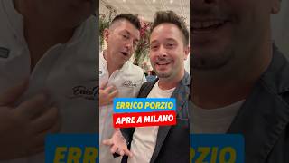 Errico Porzio apre a Milano ❤️ ci siete stati napoli erricoporzio pizzanapoletana [upl. by Stuckey]