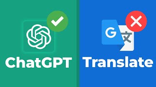 How to Translate Texts With ChatGTP Better Than Google Translator 2024 Tutorial For Beginners [upl. by Thomsen]