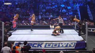 Rosa Mendes amp Kelly Kelly vs LayCool [upl. by Neyuq836]