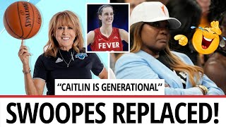 Sheryl Swoopes REPLACED by Nancy Lieberman who LOVES CAITLIN CLARK [upl. by Lekkim]