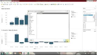 TIBCO Spotfire  Percentage Growth Calculation [upl. by Archer583]