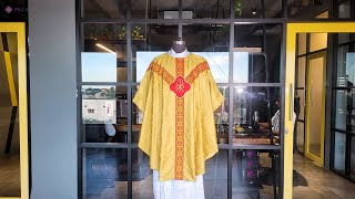 Gothic Chasuble Gold Pax Youtubemp4 [upl. by Delcine]