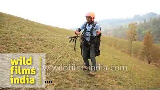 Mizoram takes to Paragliding becomes new adventure sport hub in India [upl. by Anahpos]