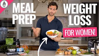 SIMPLE and EASY Meal Prep Ideas for Women for Weight Loss [upl. by Danialah]