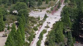 Flood damage along Everett Highway and McCloud Railroad tracks in Mt Shasta 83023 [upl. by Sucramaj]