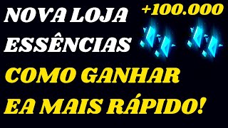 Como ganhar Essências Azuis mais Rápido para Nova Loja de Essências Azuis do League of Legends [upl. by Clintock]