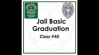 Graduation Ceremony Jail Officer Basic 40 [upl. by Raskin]