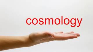 How to Pronounce cosmology  American English [upl. by Shelly]