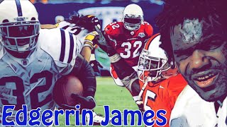 Cool Edge  Edgerrin James Career Highlights [upl. by Klarika344]