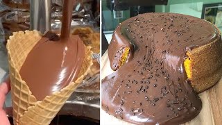 DIY Cake Decorating To Impress Your Family  Satisfying Chocolate Cake Videos  Easy Cakes [upl. by Coreen]