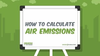 ETB How to Calculate Air Emissions [upl. by Nylodnarb995]