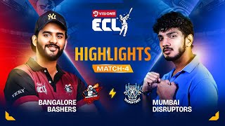 Munawar ki Mumbai ki doosri jeet Fukra ko jeet ki talaash  ECLT10 Match 4 Highlights [upl. by Trebo]