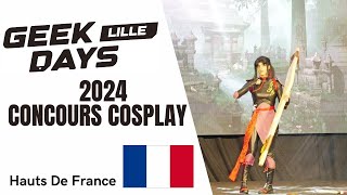 Geek Days Lille 2024  Concours Cosplay 🇫🇷 [upl. by Attemaj]