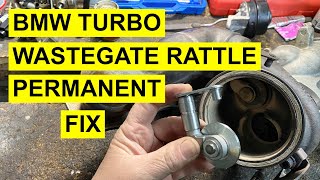 How To Permanently Fix BMW Turbo Wastegate Flapper Rattle [upl. by Marden588]