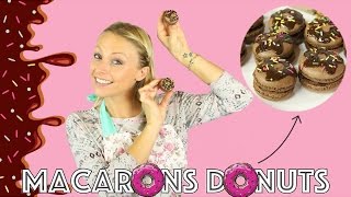 ♡• RECETTE MACARON DONUT  LE MACARONUT •♡ [upl. by Tanny]