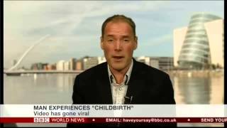 Henry McKean interviewed on the BBC about childbirth [upl. by Yeargain669]