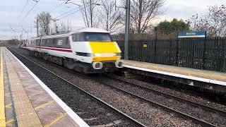 Back to Back class 91s on a test run [upl. by Dyke]