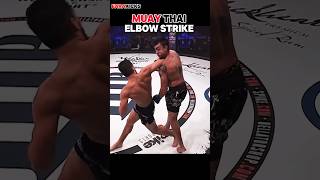 Muay Thai  elbow strike muaythai mma kickboxing boxing [upl. by Eimme250]