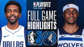 5 MAVERICKS at 3 TIMBERWOLVES  FULL GAME 1 HIGHLIGHTS  May 22 2024 [upl. by Ettenyar]