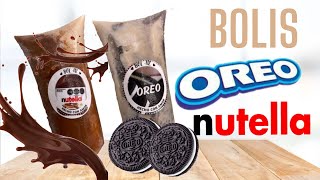 Receta de BOLIS O HIELITOS GOURMET para NEGOCIO GALLETA OREO Y NUTELLAtips [upl. by Anirehtak243]