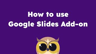 How to Use Helperbird Google Slides Addon  Helperbird Tutorials [upl. by Kra950]