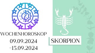 ♏ Wochenhoroskop  Skorpion  0909150924  KW 372024 [upl. by Polly]