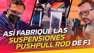 Así fabriqué la suspensión PUSHPULL ROD de F1 [upl. by Page385]