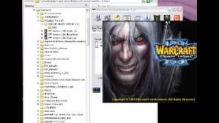 Tutorial de Actualizacion Warcraft 124b  126 versiones InglesEspañol [upl. by Meeharb]