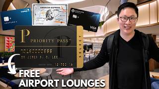 HUGE Changes to Priority Pass Chase Sapphire Reserve Venture X Amex Platinum [upl. by Yobybab]