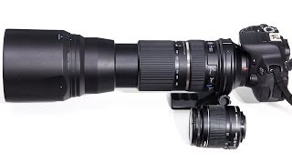 Tamron SP 150600 mm Di VC USD  SuperTeleZoomObjektiv im Unboxing Deutsch [upl. by Ynogoham14]