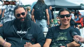 KRYSTHLA  Interview  Bloodstock TV 2019 [upl. by Onil]