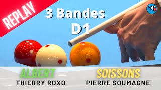 3 bandes D1 Albert ROXO vs Soissons SOUMAGNE [upl. by Rainah]