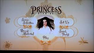 DVD Opening to The Princess Diaries UK DVD [upl. by Joktan977]