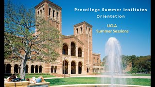 Precollege Summer Institutes Orientation [upl. by Mckale369]