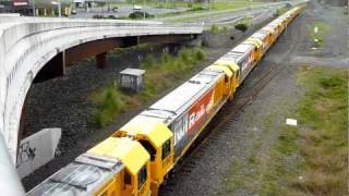 New KiwiRail DL Locomotives Delivery Run  Mercer [upl. by Sitruk]