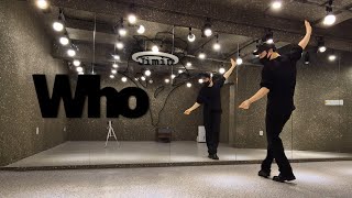 지민 Jimin Who  Dance Tutorial  Slow Music  With Mirror jimin who [upl. by Dulciana]