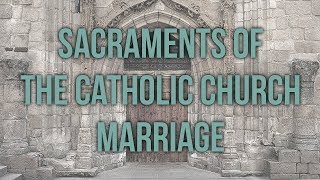 Marriage Sacraments of the Catholic Church [upl. by Ivens]