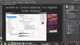 Come creare una scritta trasparente  Photoshop CS6 [upl. by Tomkiel]