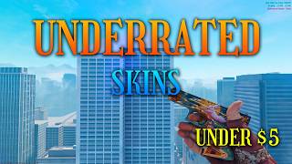 The Best Underrated CS2 Skins Under 5 Dollars 17 CS2 Skins [upl. by Nylatsirhc]