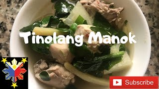 Vlog22 Tinolang Manok  How to cook Tinolang Manok [upl. by Michon]