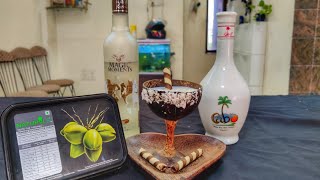 Coconut Icecream Cocktail  Cabo Coconut Rum  Magic Moments Chocolate Vodka  Dessert Cocktail [upl. by Neih160]