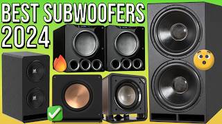 BEST SUBWOOFER 2024  TOP 5 BEST SUBWOOFERS 2024  HOME THEATER  MUSIC [upl. by Tsui]