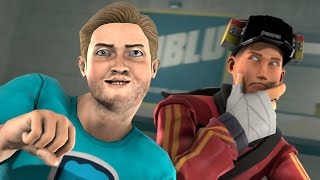 PEWDIEPIE PLAYS TF2 WITH UNJ [upl. by Oetsira]